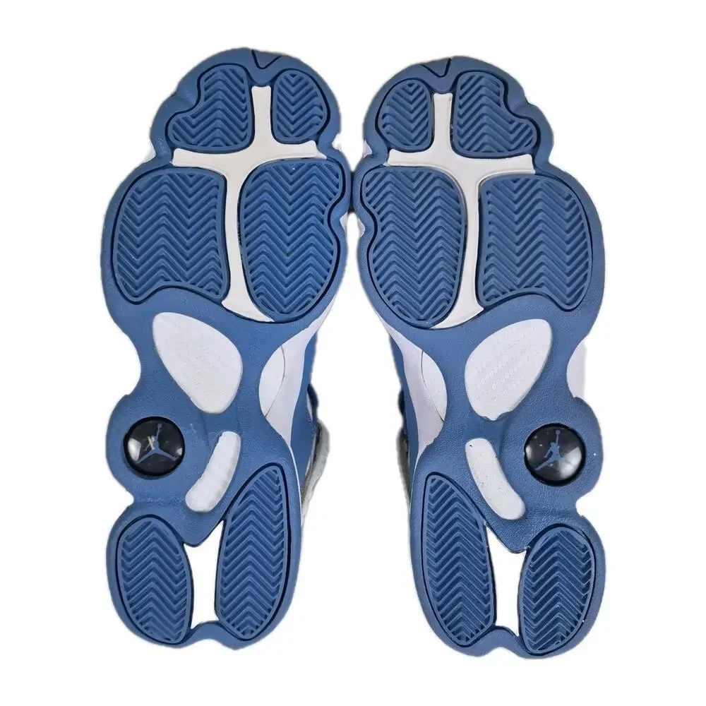 Nike Air Jordan 6 Rings Boys Size 6.5Y Carolina Blue Athletic Shoes DM8956-100